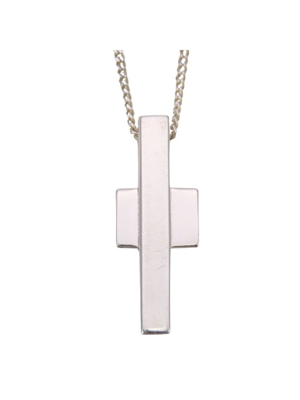 Gucci Necklace Cross 925 Sterling Silver